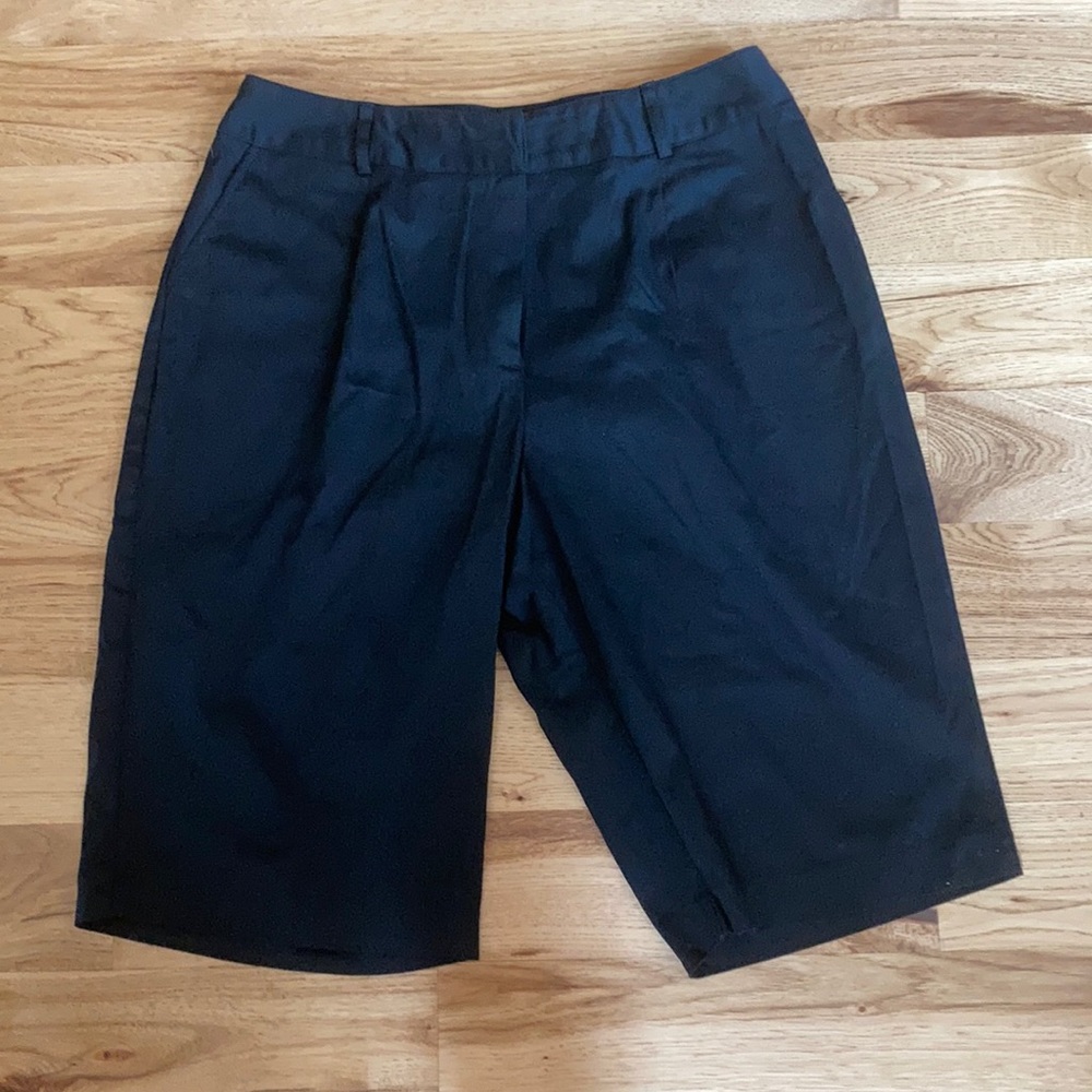 NWT- Briggs New York- Black Capri- Size 16W